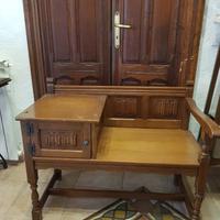 Panca da telefono vintage