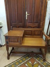 Panca da telefono vintage