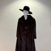 Cappotto ampio in pelliccia di visone Femmina Saga