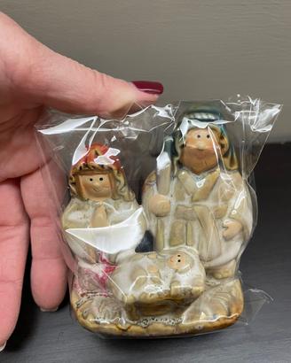 Presepe piccolo in ceramica