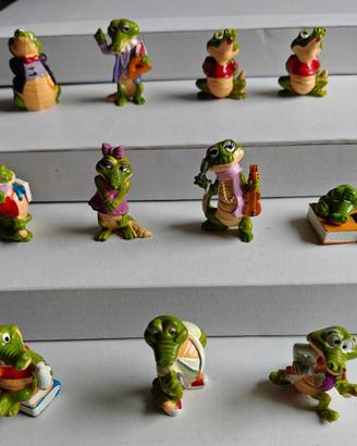 Kinder Coccodritti 1992 - Completo (10 Personaggi)