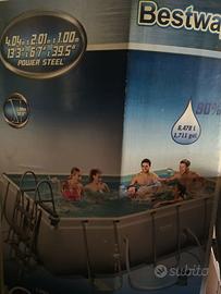 Piscina  Bestway con pompa a sabbia