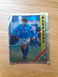 Maradona e 65 Figurine Il grande calcio 91