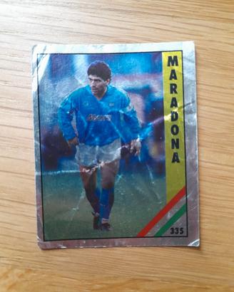 Maradona e 65 Figurine Il grande calcio 91