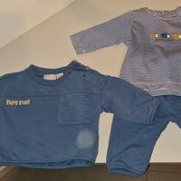 Lotto tutine 0-3 mesi