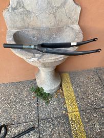 Accessori bici. Forcella, pipa, manubrio…