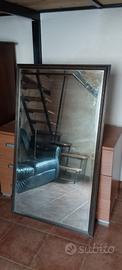 Specchio Grande a Figura Intera - Cornice scura