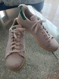 Scarpe Adidas Stan Smith in cotone bianca Tg.42