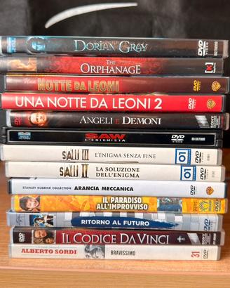 Dvd (13 pezzi in blocco)