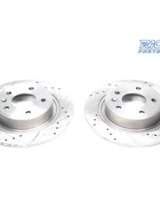 DISCHI FRENO PER DAEWOO CHEVROLET FORATI SCANALATI