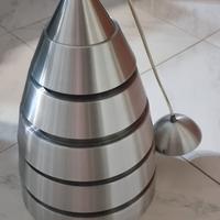 Lampadario a sospensione in alluminio 
