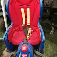 Seggiolino bici posteriore bimbi