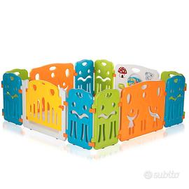 RECINTO COMPONIBILE PER BAMBINI CON CANCELLETTO