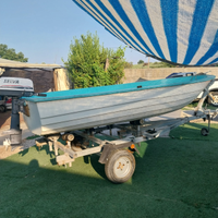 Motore marino SELVA + barca +carrello
