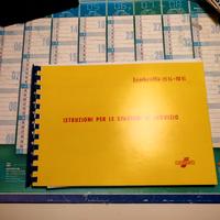 libretto stazioni di servizio Lambretta 125 e 150