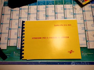 libretto stazioni di servizio Lambretta 125 e 150