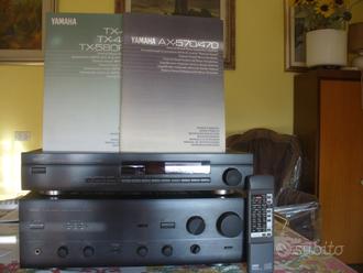 Amplificatore Yamaha AX-570,100w+100, nuovo!Varese  			