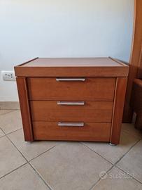 Comodini  ciliegio – 3 cassetti Mercantini