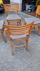 Sedie in legno