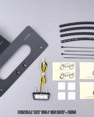 Portatarga corto BENELLI TNT 125 135 2017 - 2025