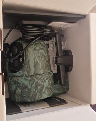 trail camera wolfang  con pannello solare 