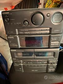 Stereo compatto anni 90 pioneer P530 completo