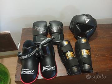 Protezioni Kick boxing 