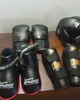 Protezioni Kick boxing 