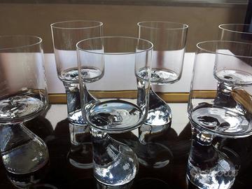 Bicchieri cristallo JOE COLOMBO