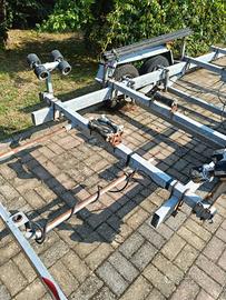 Carrello barca biasse Ellebi portata 1750kg