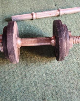 Pesi palestra 36 kg di pesi