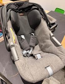 Trio inglesina aptica colore mineral gray