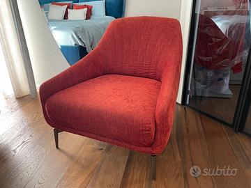 Poltrona in tessuto Divani&Divani by Natuzzi