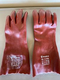 Guanto di protezione chimica in PVC
