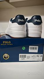 Polo Ralph Lauren sneakers in pelle POLO CRT