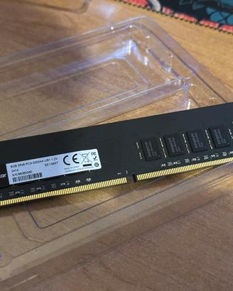 Banco singolo di ram 8gb, ddr4