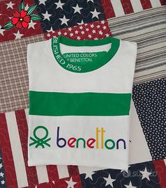 benetton t shirt manica lunga 2019 rainbow