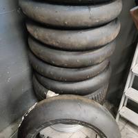 gomme moto pista Slick pirelli Dunlop  Metzeler 