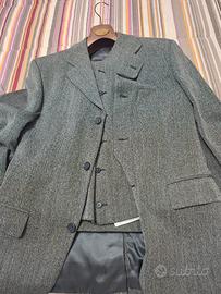 completo giacca pantalone e gile