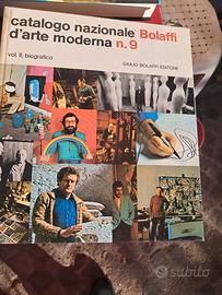 cataloghi e libri di arte anni 70