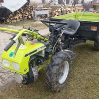 Motocoltivatore Grillino 127 con rimorchio