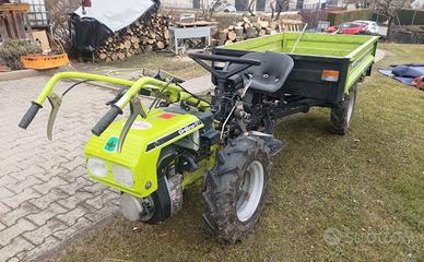 Motocoltivatore Grillino 127 con rimorchio