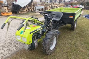 Motocoltivatore Grillino 127 con rimorchio