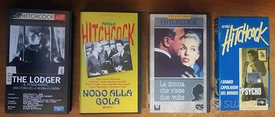 Film Originali Alfred Hitchcock in VHS - 4 Pz