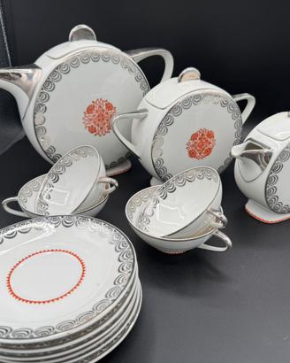 Servizio tè vintage Limoges France 13 pezzi