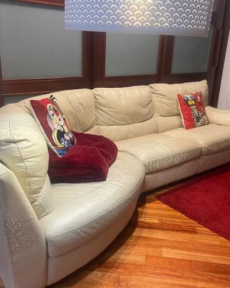 Divano Divani & Divani by Natuzzi in vera pelle -