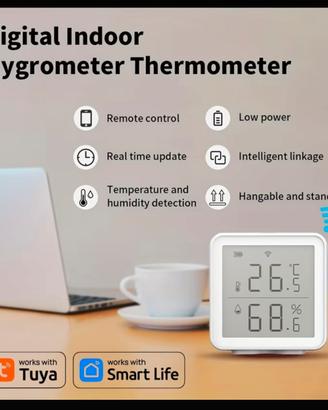 Igrometro termometro Wifi sensore umidità smart