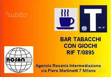 Bar tabacchi con giochi (rif T/0895)