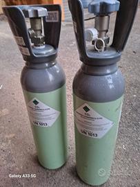 Coppia di Bombole co2 Alimentare da 4kg netto