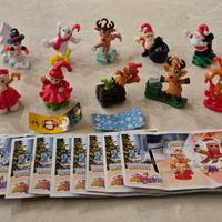 Kinder serie non completa Natale 2023 con cartine